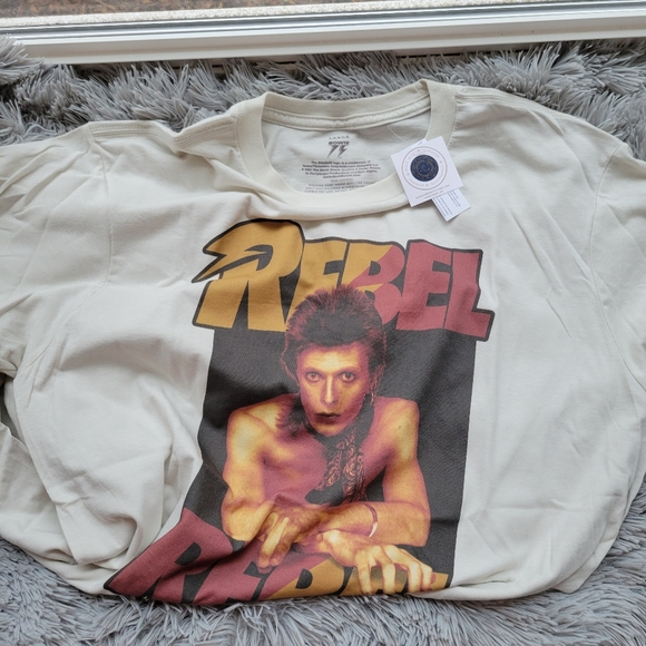 David Bowie Rebel Rebel Tee - Picture 3 of 6